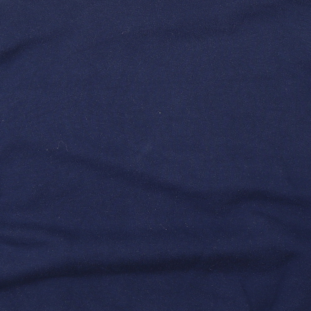 Morning Sun Womens Blue Cotton Pullover Sweatshirt Size 2XL Pullover