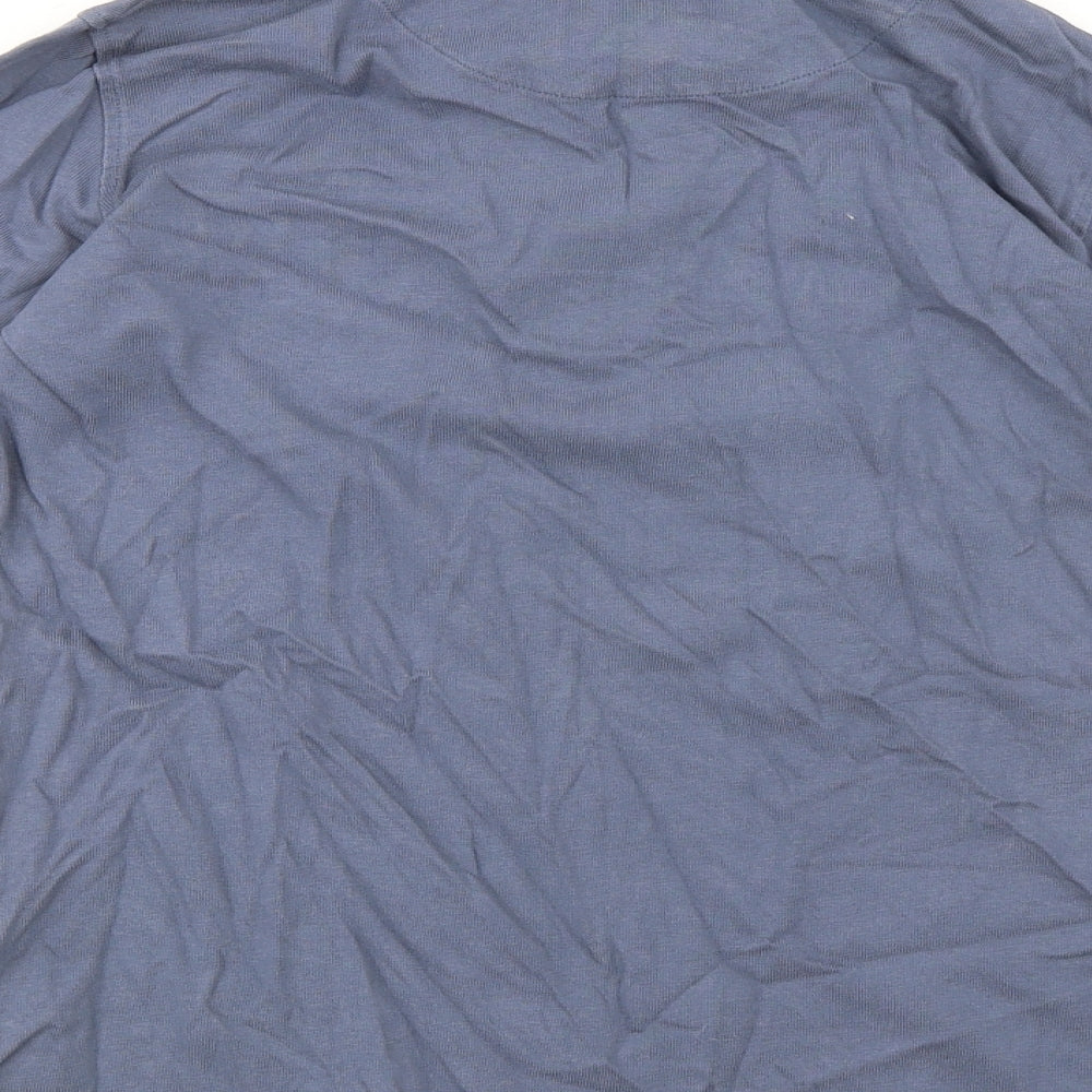 Jack Wills Boys Blue 100% Cotton Basic Polo Size 12-13 Years Collared Button