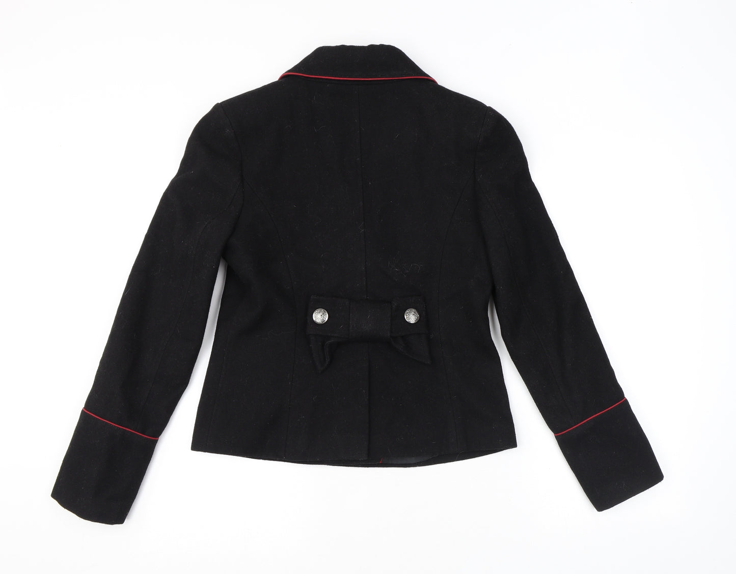 NEXT Womens Black Jacket Blazer Size 10 Button