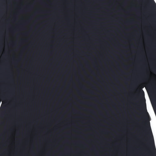 NEXT Mens Blue Polyester Jacket Suit Jacket Size 40 Regular