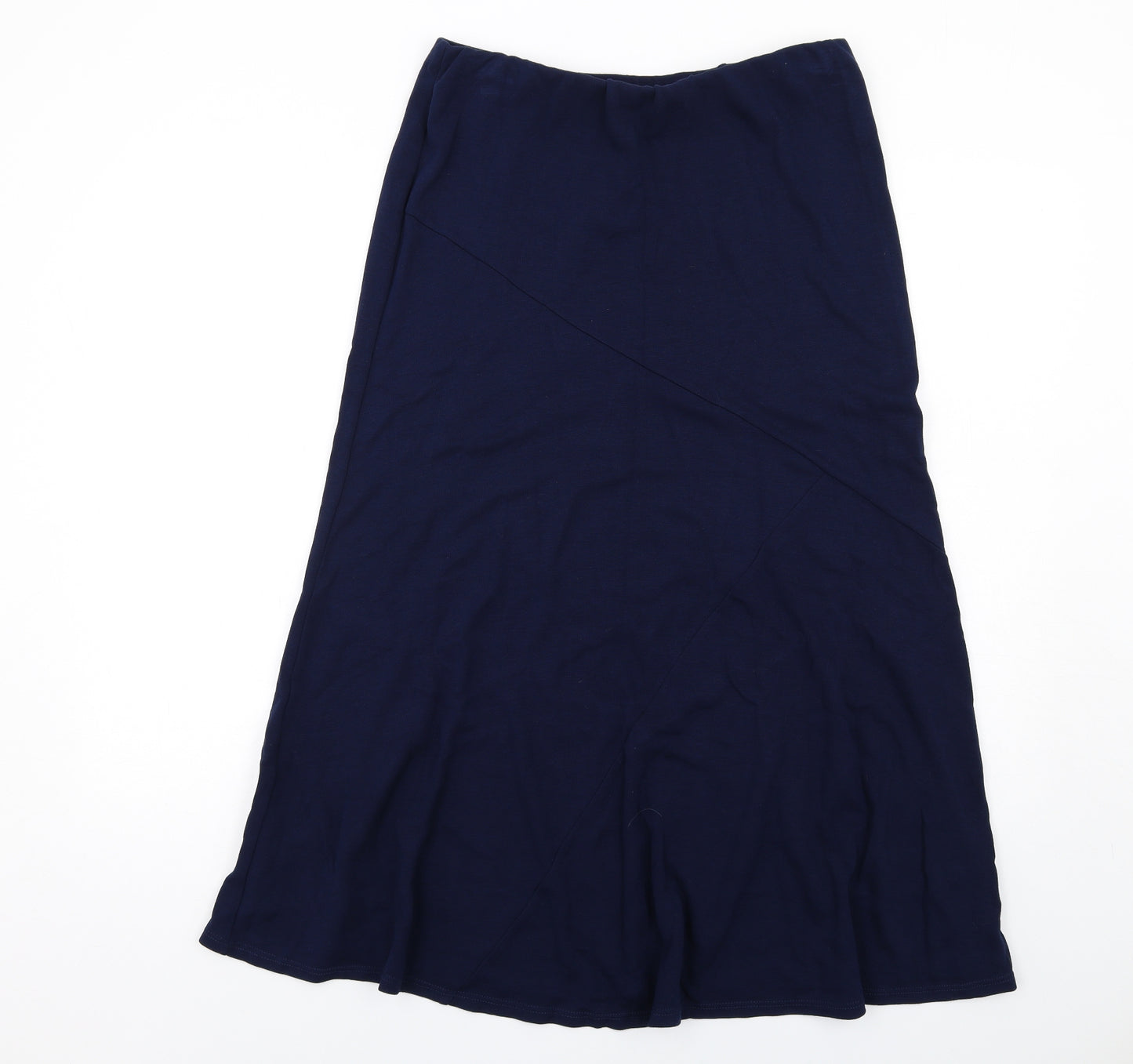 Bonmarché Womens Blue Viscose Swing Skirt Size 12