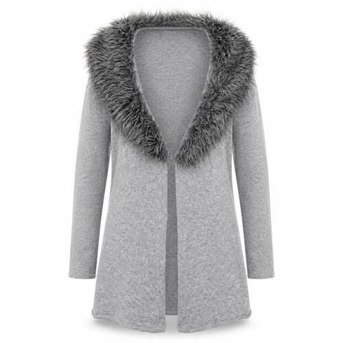 Nightingales Womens Grey V-Neck Viscose Cardigan Jumper Size 16