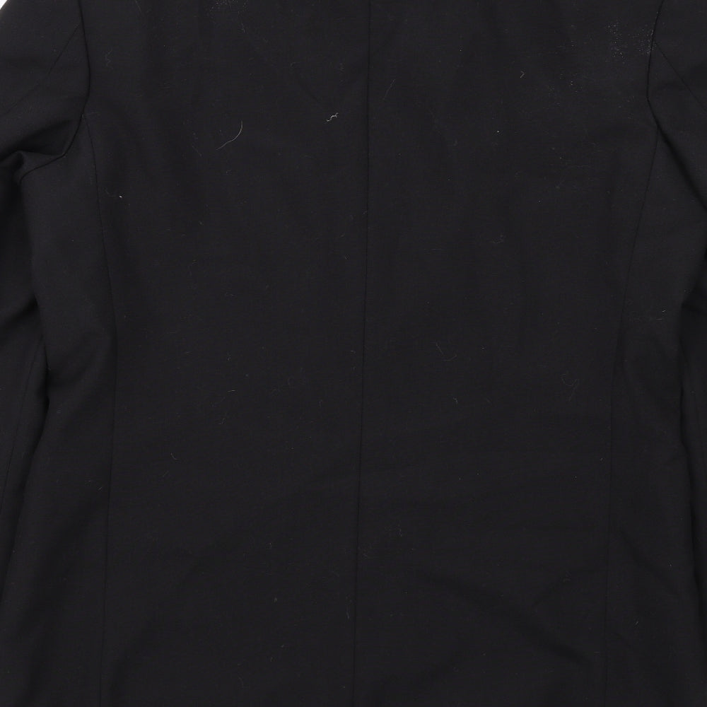 Debenhams Mens Black Wool Tuxedo Suit Jacket Size 38 Regular
