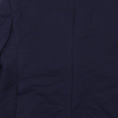 Marks and Spencer Mens Blue Polyamide Jacket Suit Jacket Size 42 Regular