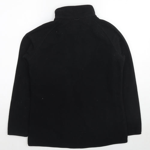 Peter Storm Womens Black Herringbone Jacket Size 12 Zip
