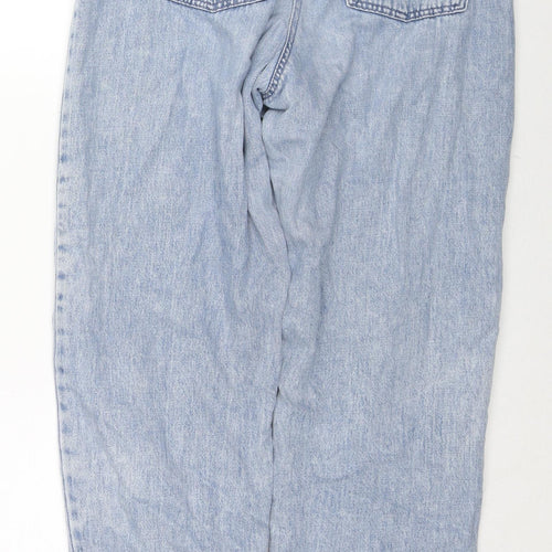 NEXT Girls Blue Lyocell Straight Jeans Size 12 Years L26 in Regular Drawstring