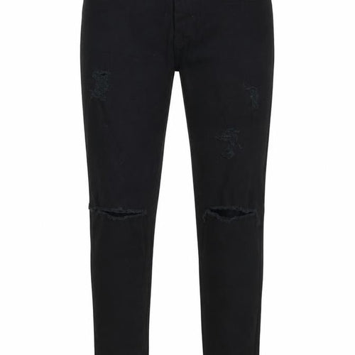 Denim & Co. Mens Black Cotton Skinny Jeans Size 32 in L30 in Slim Zip