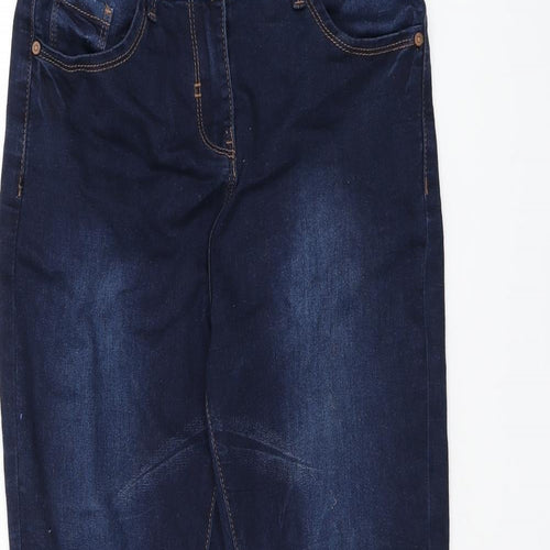 365 Denim Womens Blue Cotton Skinny Jeans Size 8 L26.5 in Regular Zip