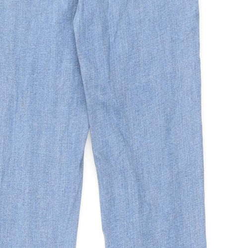Levi's Womens Blue Cotton Skinny Jeans Size 32 in L32 in Regular Zip