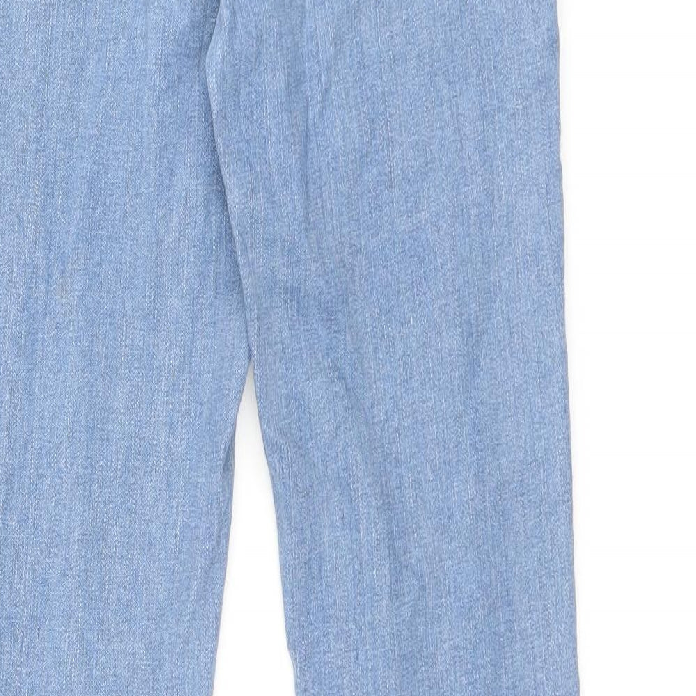 Levi's Womens Blue Cotton Skinny Jeans Size 32 in L32 in Regular Zip