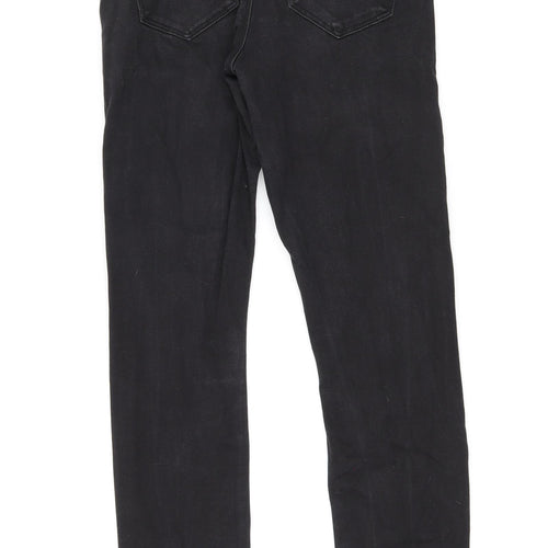 ASOS Womens Black Cotton Skinny Jeans Size 26 in L32 in Regular Zip