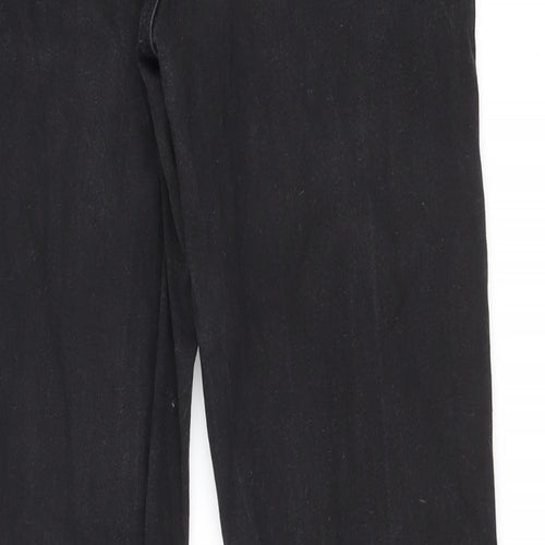 ASOS Womens Black Cotton Skinny Jeans Size 26 in L32 in Regular Zip