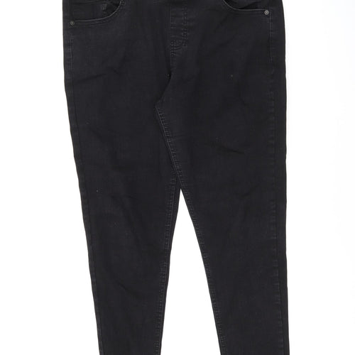 Do Not Think Twice Womens Black Cotton Jegging Jeans Size 35 in L27 in Regular