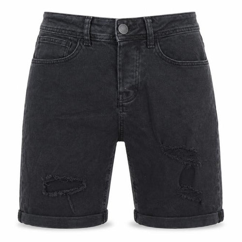 Denim & Co. Mens Black Cotton Chino Shorts Size 30 in L8 in Regular Button