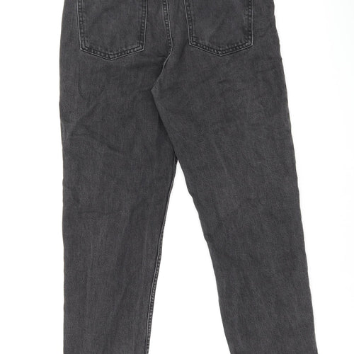 Zara Womens Black Cotton Skinny Jeans Size 10 L27 in Regular Zip