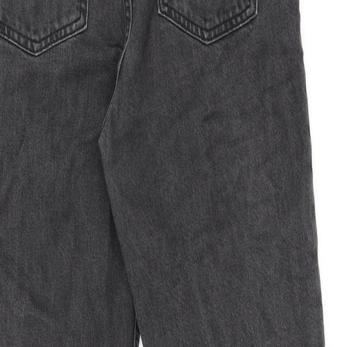 Zara Womens Black Cotton Skinny Jeans Size 10 L27 in Regular Zip