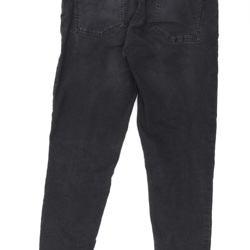 Blooming Marvellous Womens Black Cotton Straight Jeans Size 12 L32 in Regular