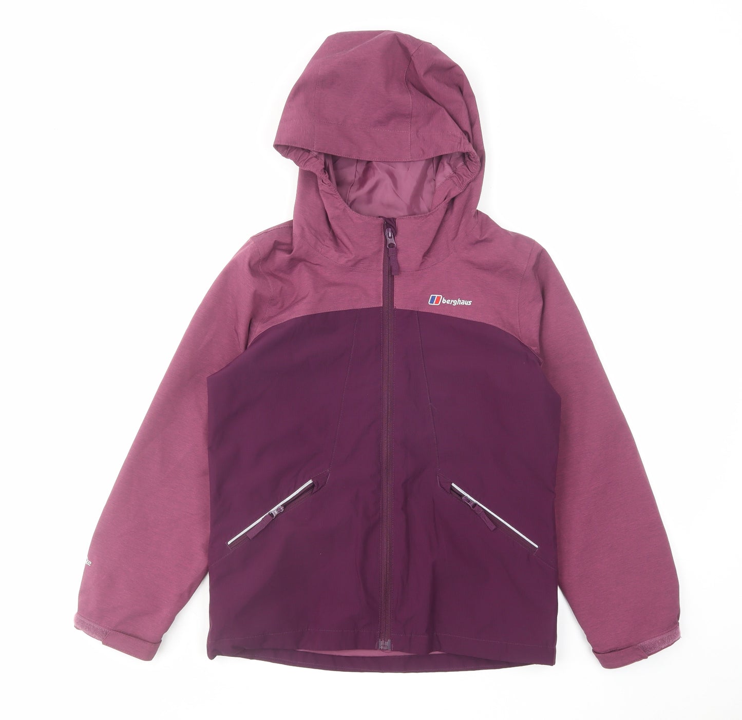 Berghaus Girls Purple Basic Coat Coat Size 9-10 Years Zip