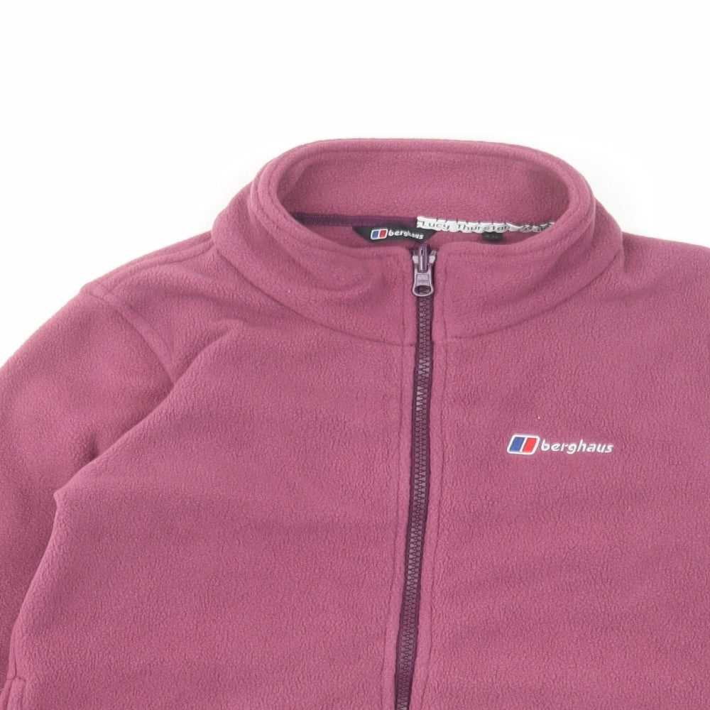 Berghaus Girls Purple Basic Jacket Jacket Size 9-10 Years Zip