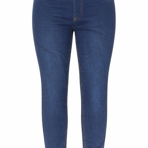 Marks and Spencer Womens Blue Cotton Jegging Jeans Size 30 in L26 in Regular