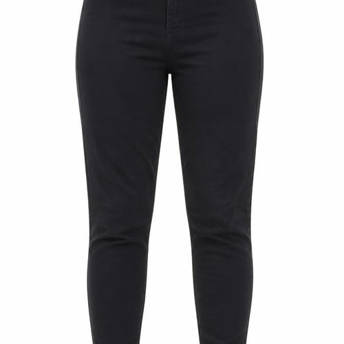 Topshop Womens Black Cotton Skinny Jeans Size 28 in L30 in Regular Zip
