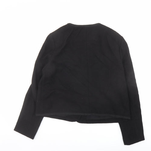 Marks and Spencer Womens Black Jacket Size 14 Button