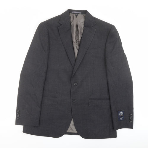 Marks and Spencer Mens Grey Wool Jacket Suit Jacket Size 40 Regular