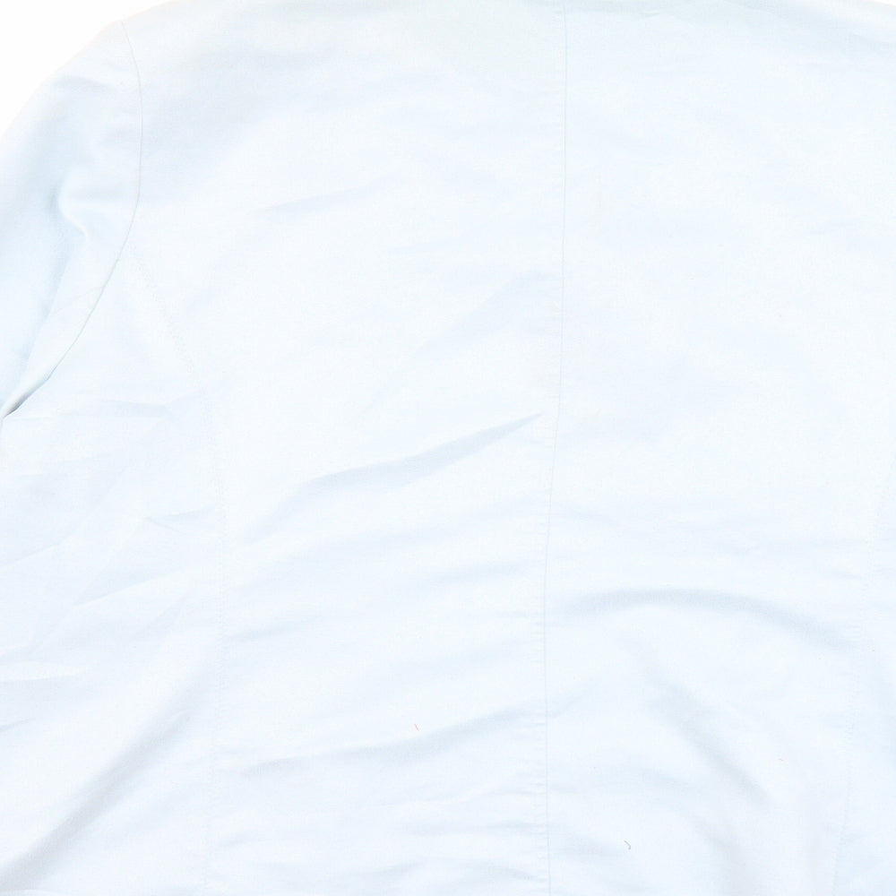 M&Co Womens Blue Jacket Size 20 Zip