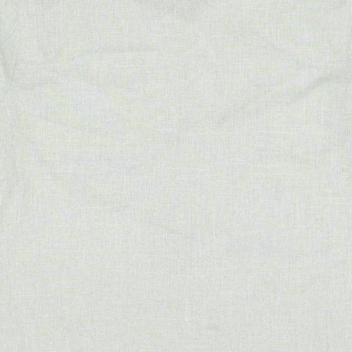 Eureka Womens Green Polyester Basic Blouse Size 18 Collared