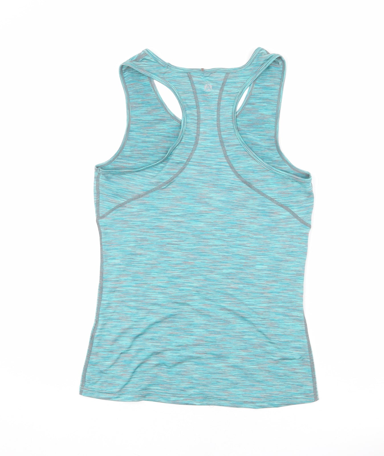 Athera Womens Multicoloured Geometric Polyester Basic Tank Size 10 Round Neck Pullover