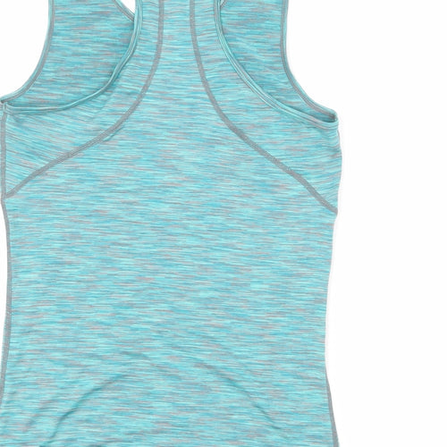 Athera Womens Multicoloured Geometric Polyester Basic Tank Size 10 Round Neck Pullover