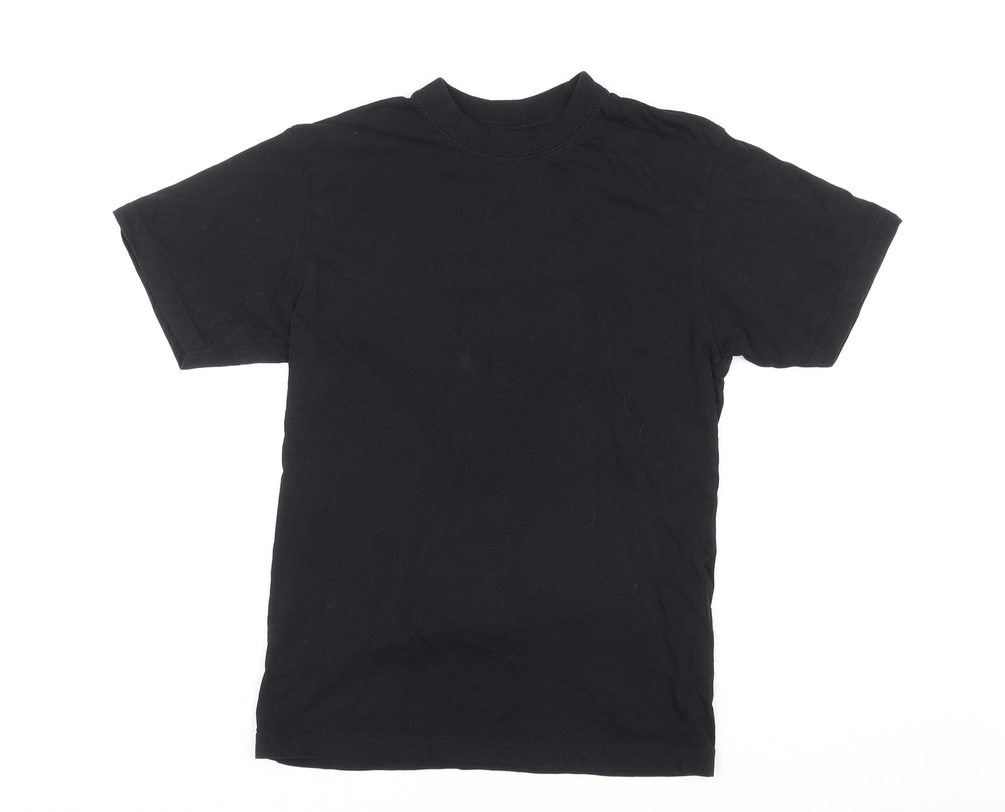 Blaklader Mens Black Cotton T-Shirt Size S Crew Neck