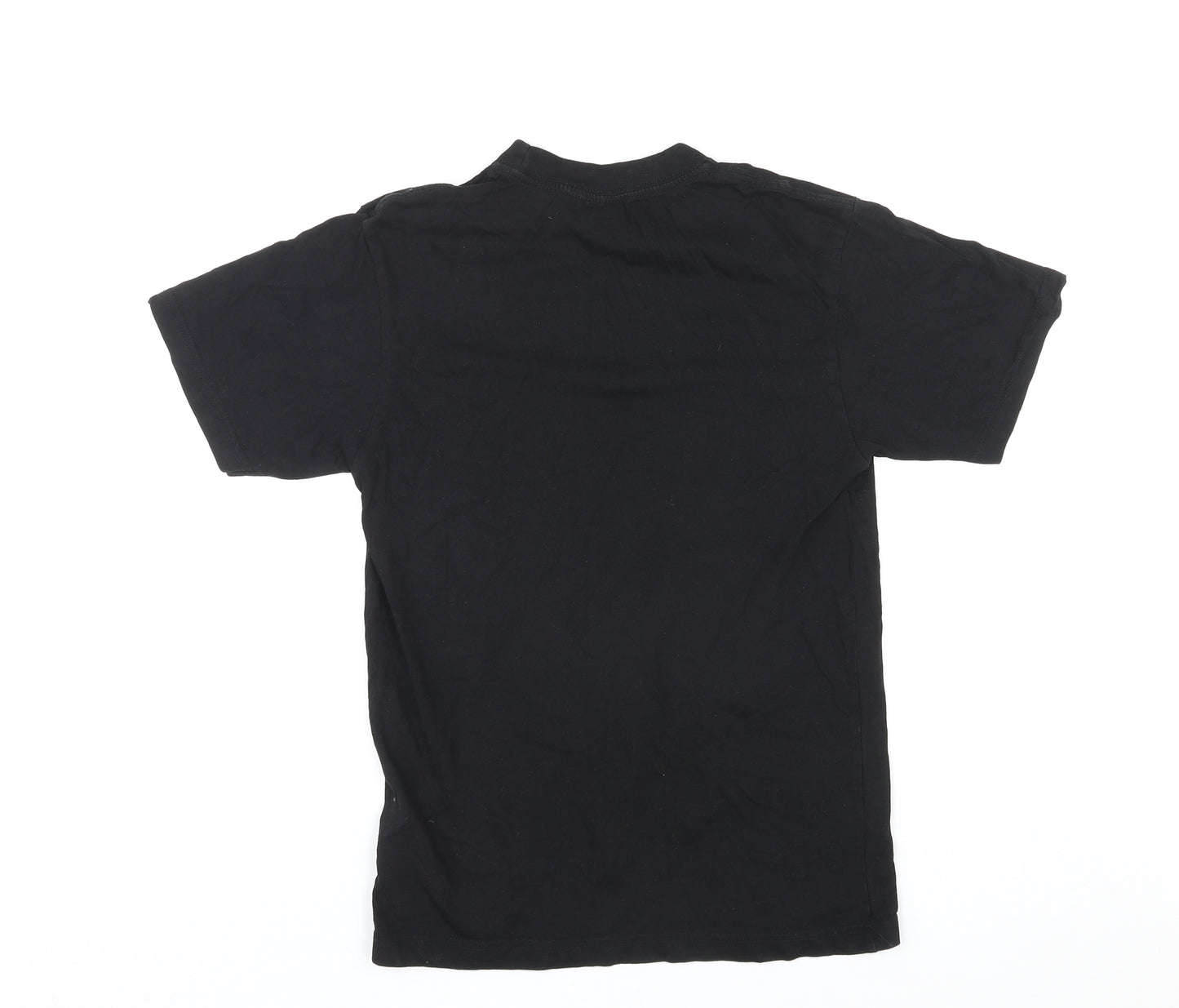 Blaklader Mens Black Cotton T-Shirt Size S Crew Neck