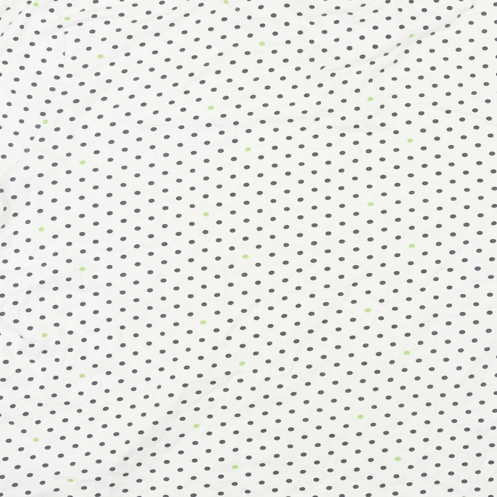 Pretty Green Mens Multicoloured Polka Dot Cotton Polo Size XL Collared Pullover