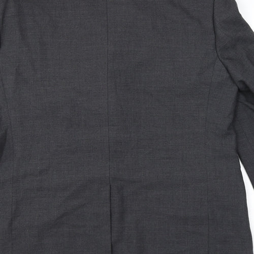 Marks and Spencer Mens Grey Wool Jacket Suit Jacket Size 44 Regular