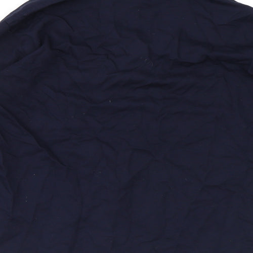 Uniqlo Womens Blue Viscose Basic Blouse Size XS Collared