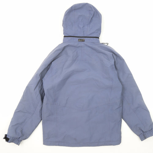 Trangoworld Mens Blue Windbreaker Coat Size XS Zip