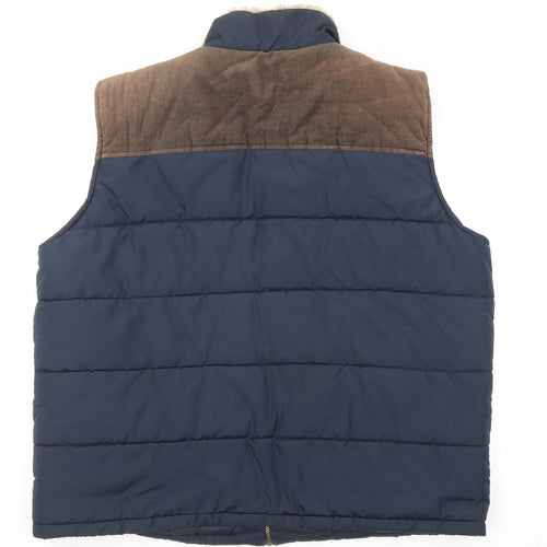 Regatta Mens Blue Gilet Coat Size 3XL Zip