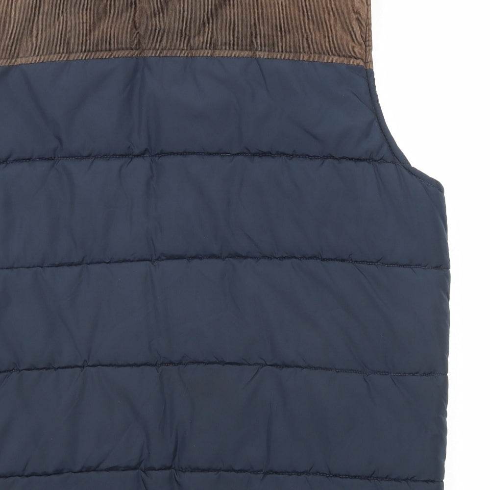 Regatta Mens Blue Gilet Coat Size 3XL Zip