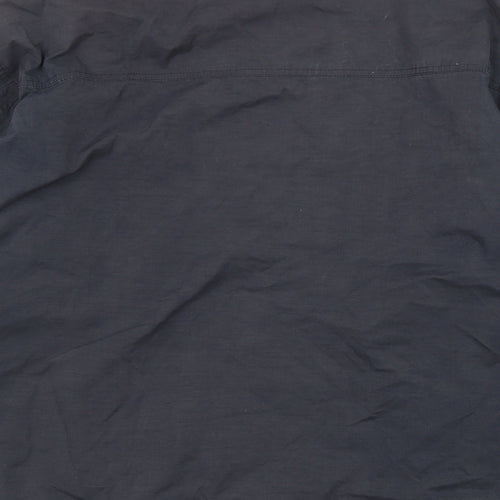 NEXT Mens Black Windbreaker Coat Size M Zip