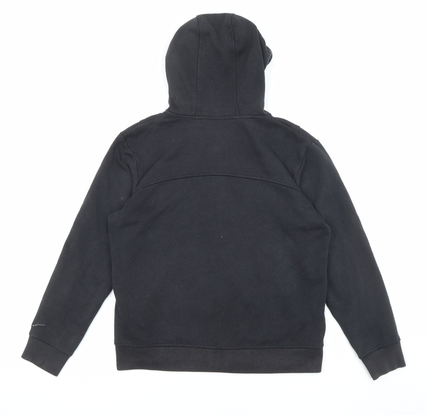 LA Gear Womens Black Polyester Full Zip Hoodie Size 10 Zip
