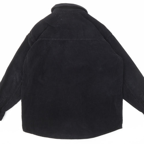 Topshop Womens Black Jacket Size 6 Button