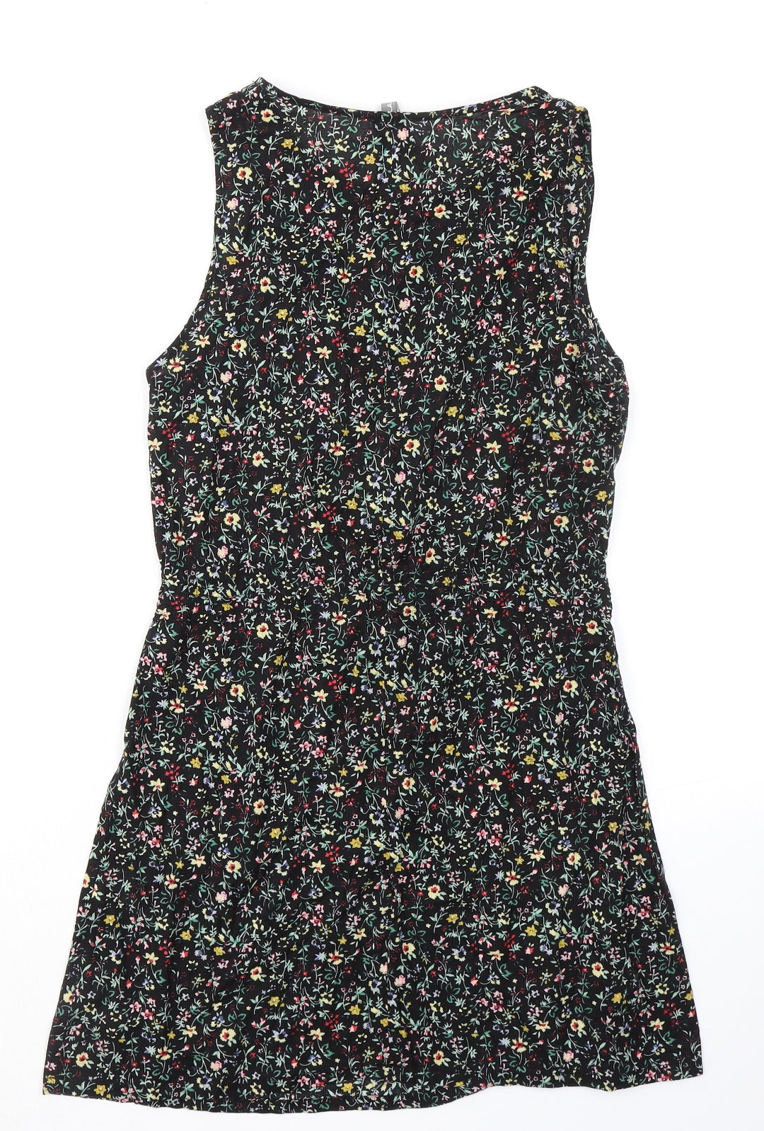 Glamorous Womens Multicoloured Floral Cotton A-Line Size 10 Round Neck Pullover