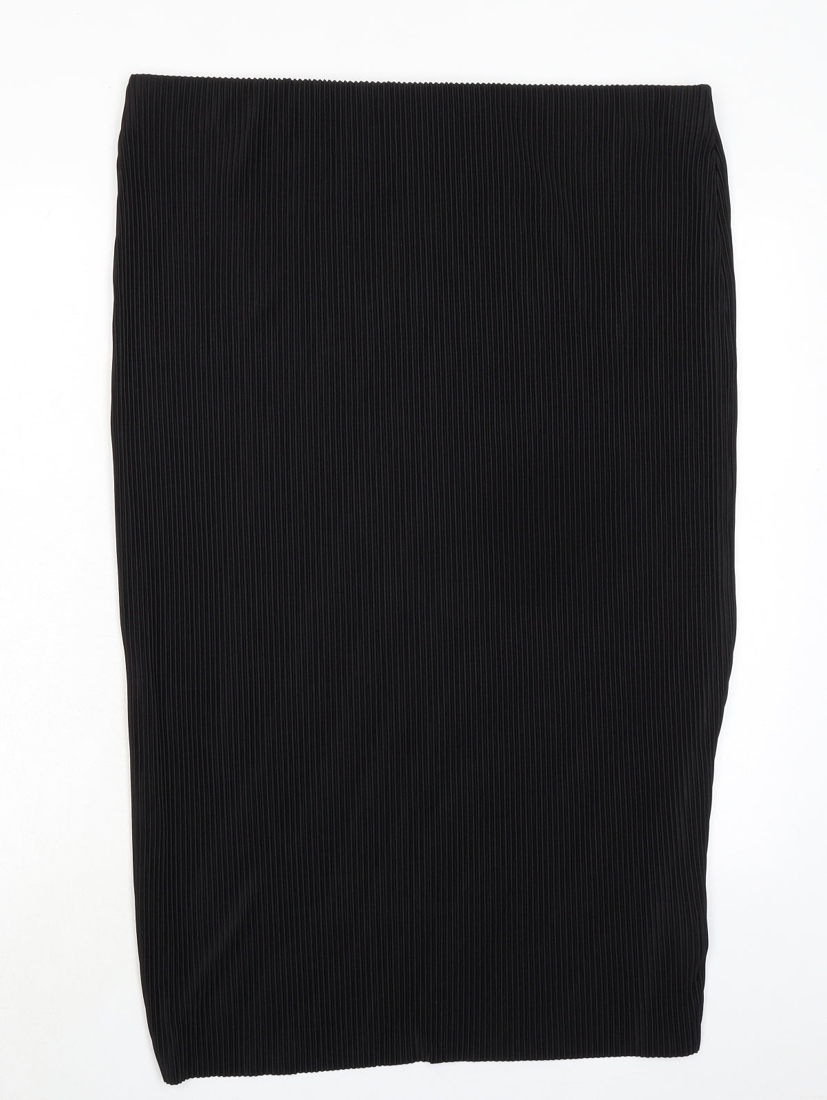 Marks and Spencer Womens Black Polyester Bandage Skirt Size 20