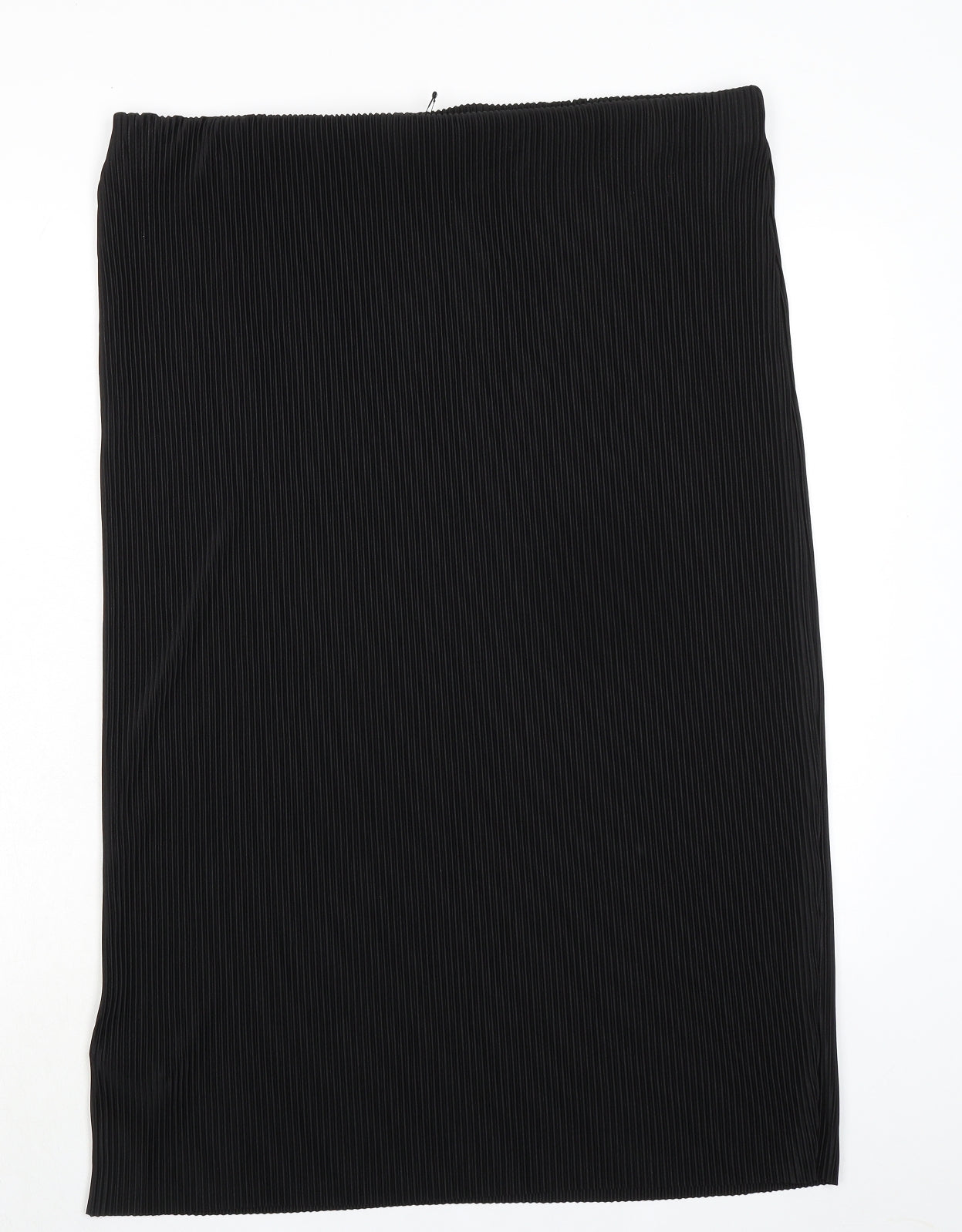 Marks and Spencer Womens Black Polyester Bandage Skirt Size 20