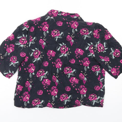 Warehouse Womens Multicoloured Floral Jacket Size 12