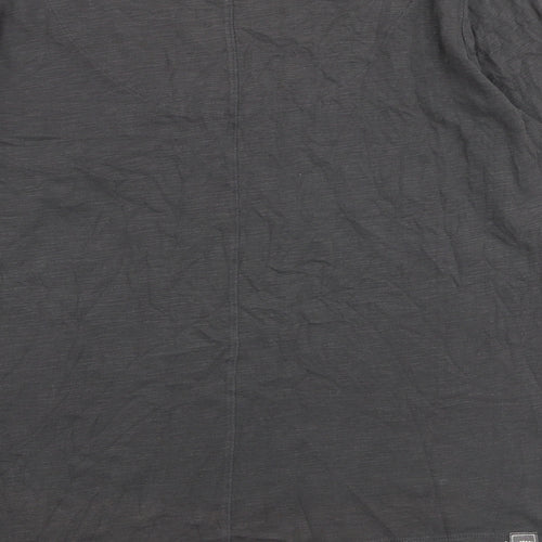 Fat Face Womens Grey 100% Cotton Basic Tank Size 16 Scoop Neck