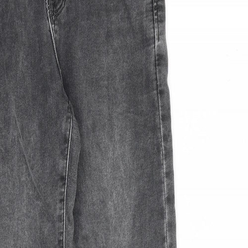 NEXT Mens Grey Cotton Skinny Jeans Size 28 in L33 in Slim Zip