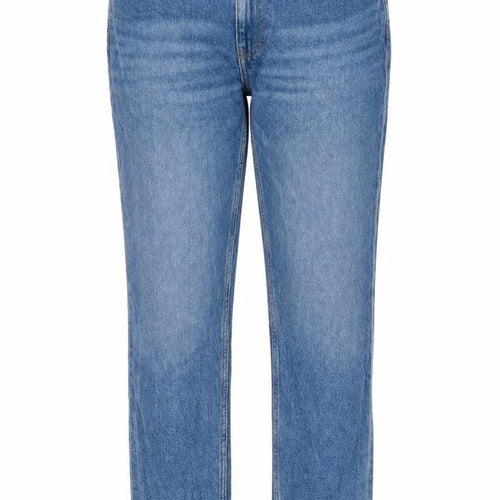 COLLUSION Womens Blue Cotton Straight Jeans Size 34 in L29 in Regular Zip