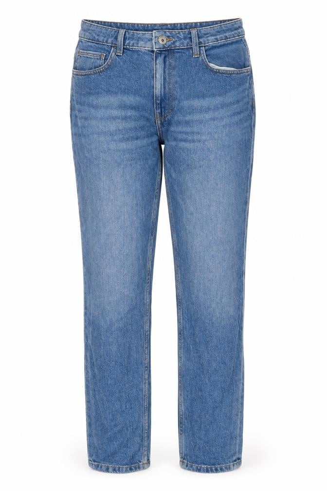 COLLUSION Womens Blue Cotton Straight Jeans Size 34 in L29 in Regular Zip
